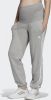 Adidas Essentials Cotton 3 Stripes Broek(Positiekleding) Medium Grey Heather/White Dames online kopen