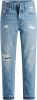 Levi's 501 High waist straight leg jeans met ripped details online kopen