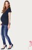 Noppies Zwangerschapsshirt Positieshirt Korte Mouw Donker Blauw online kopen