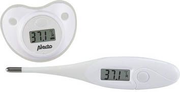 Alecto Baby Thermometerset 2 delig Bc 04 Wit online kopen