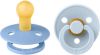 Bibs Colour Pacifier Stage 1 Fopspeen 0+ Maanden 2 Stuks Sky Blue/Baby Blue online kopen