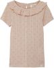 Lil Atelier T shirts Rachello Short Sleeve Slim Top Lil Roze online kopen