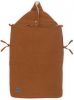 Jollein Voetenzak Groep 0+ Autostoel 3/5 Punts Gordel Bliss Knit Caramel online kopen